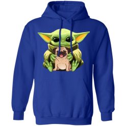 Baby Yoda Hug Pug Dog T-Shirts, Hoodies, Long Sleeve 51