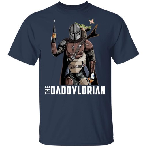 The Daddylorian Daddy Baby Yoda Mandalorian T-Shirts, Hoodies, Long Sleeve 5