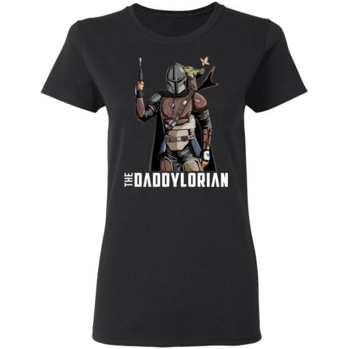 The Daddylorian Daddy Baby Yoda Mandalorian T-Shirts, Hoodies, Long Sleeve 9