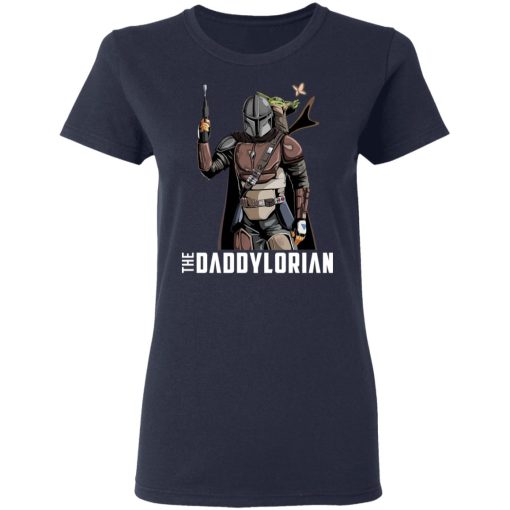 The Daddylorian Daddy Baby Yoda Mandalorian T-Shirts, Hoodies, Long Sleeve 13
