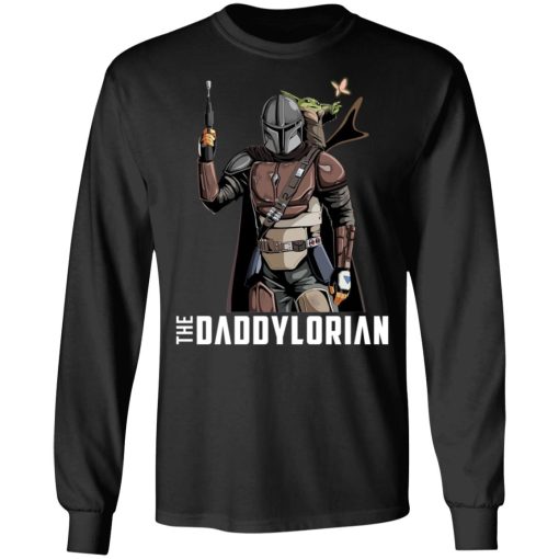 The Daddylorian Daddy Baby Yoda Mandalorian T-Shirts, Hoodies, Long Sleeve 17