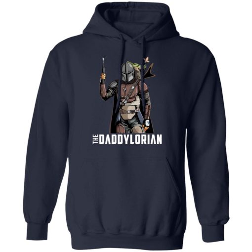 The Daddylorian Daddy Baby Yoda Mandalorian T-Shirts, Hoodies, Long Sleeve 21