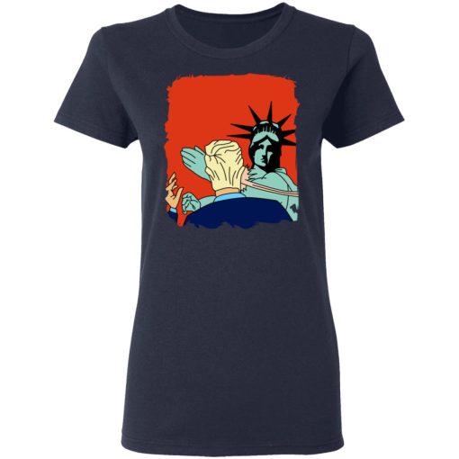 Donald Trump Slap Politics Trump New York Liberty T-Shirts, Hoodies, Long Sleeve 12