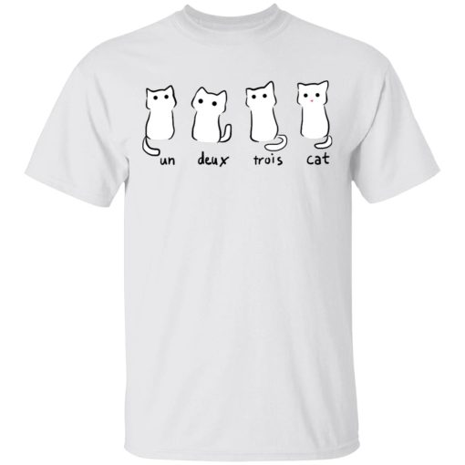 Un Deux Trois Cat T-Shirts, Hoodies, Long Sleeve 3