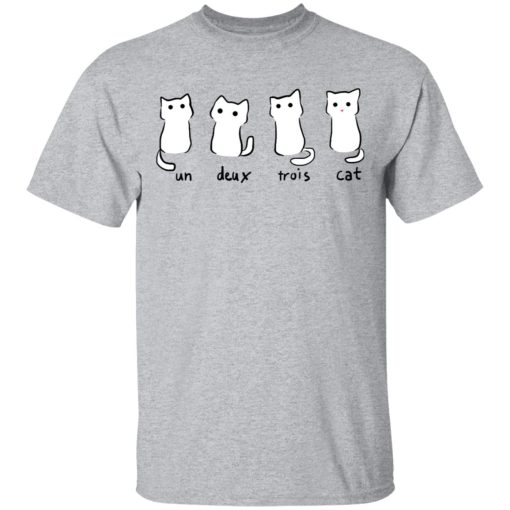 Un Deux Trois Cat T-Shirts, Hoodies, Long Sleeve 6
