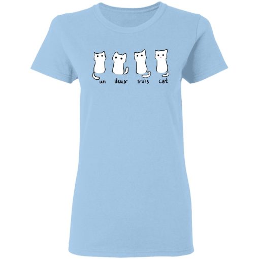 Un Deux Trois Cat T-Shirts, Hoodies, Long Sleeve 8