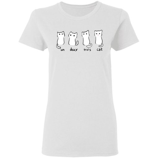 Un Deux Trois Cat T-Shirts, Hoodies, Long Sleeve 12