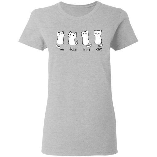 Un Deux Trois Cat T-Shirts, Hoodies, Long Sleeve 14