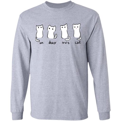 Un Deux Trois Cat T-Shirts, Hoodies, Long Sleeve 16