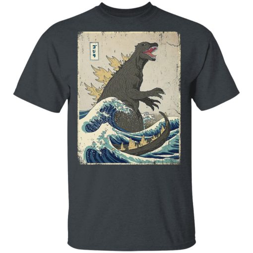 The Great Godzilla Off Kanagawa T-Shirts, Hoodies, Long Sleeve 3
