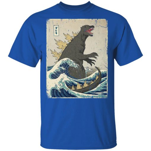 The Great Godzilla Off Kanagawa T-Shirts, Hoodies, Long Sleeve 7