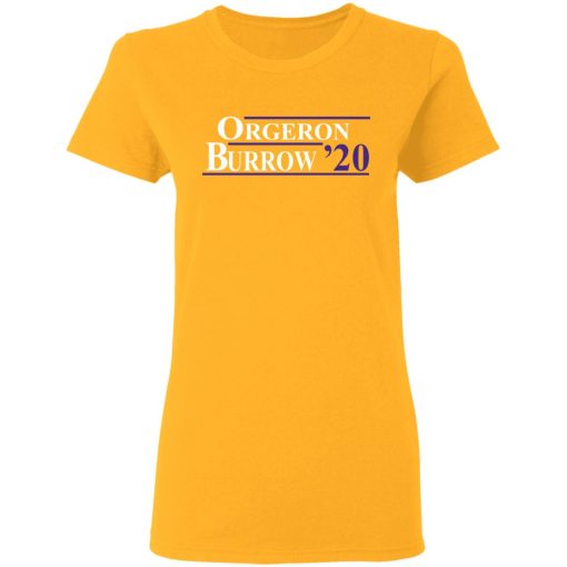 Orgeron Burrow 2020 T-Shirts, Hoodies, Long Sleeve 3