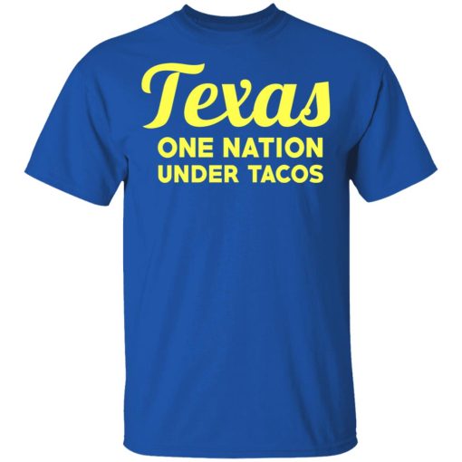 Texas One Nation Under Tacos T-Shirts, Hoodies, Long Sleeve 7