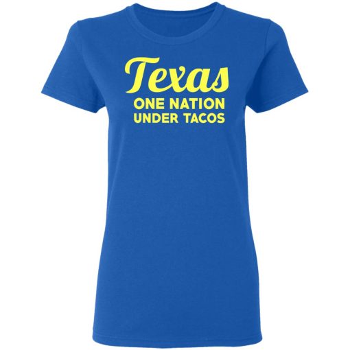 Texas One Nation Under Tacos T-Shirts, Hoodies, Long Sleeve 15