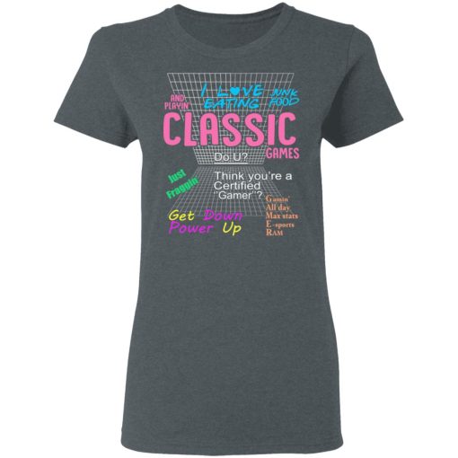 I Love Eating Classic Games T-Shirts, Hoodies, Long Sleeve 11