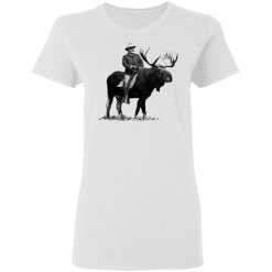 Teddy Roosevelt Riding A Bull Moose T-Shirts, Hoodies, Long Sleeve 31