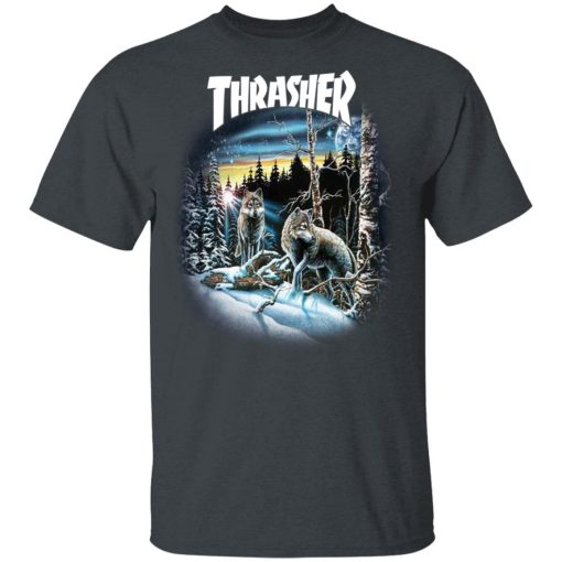 Thrasher 13 Wolves T-Shirts, Hoodies, Long Sleeve 3