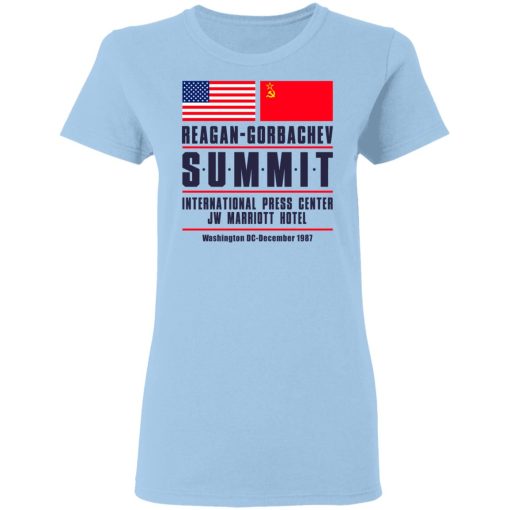 Reagan-Gorbachev Summit International Press Center Jw Marriot Hotel T-Shirts, Hoodies, Long Sleeve 7
