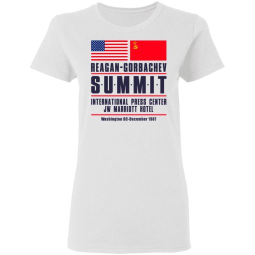 Reagan-Gorbachev Summit International Press Center Jw Marriot Hotel T-Shirts, Hoodies, Long Sleeve 9