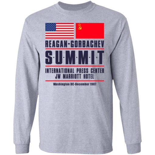 Reagan-Gorbachev Summit International Press Center Jw Marriot Hotel T-Shirts, Hoodies, Long Sleeve 13