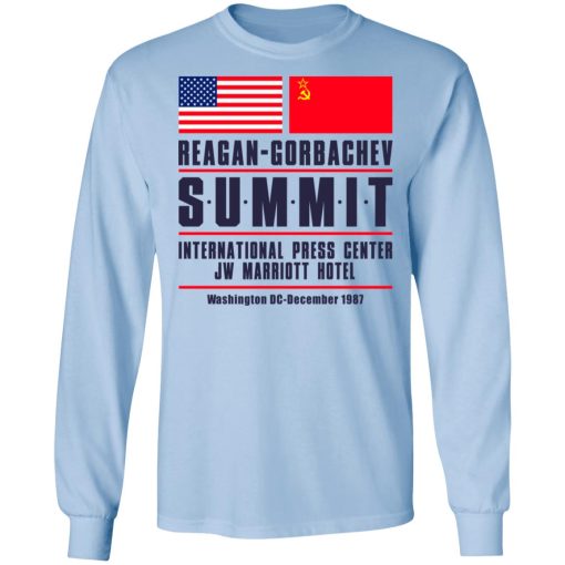 Reagan-Gorbachev Summit International Press Center Jw Marriot Hotel T-Shirts, Hoodies, Long Sleeve 17