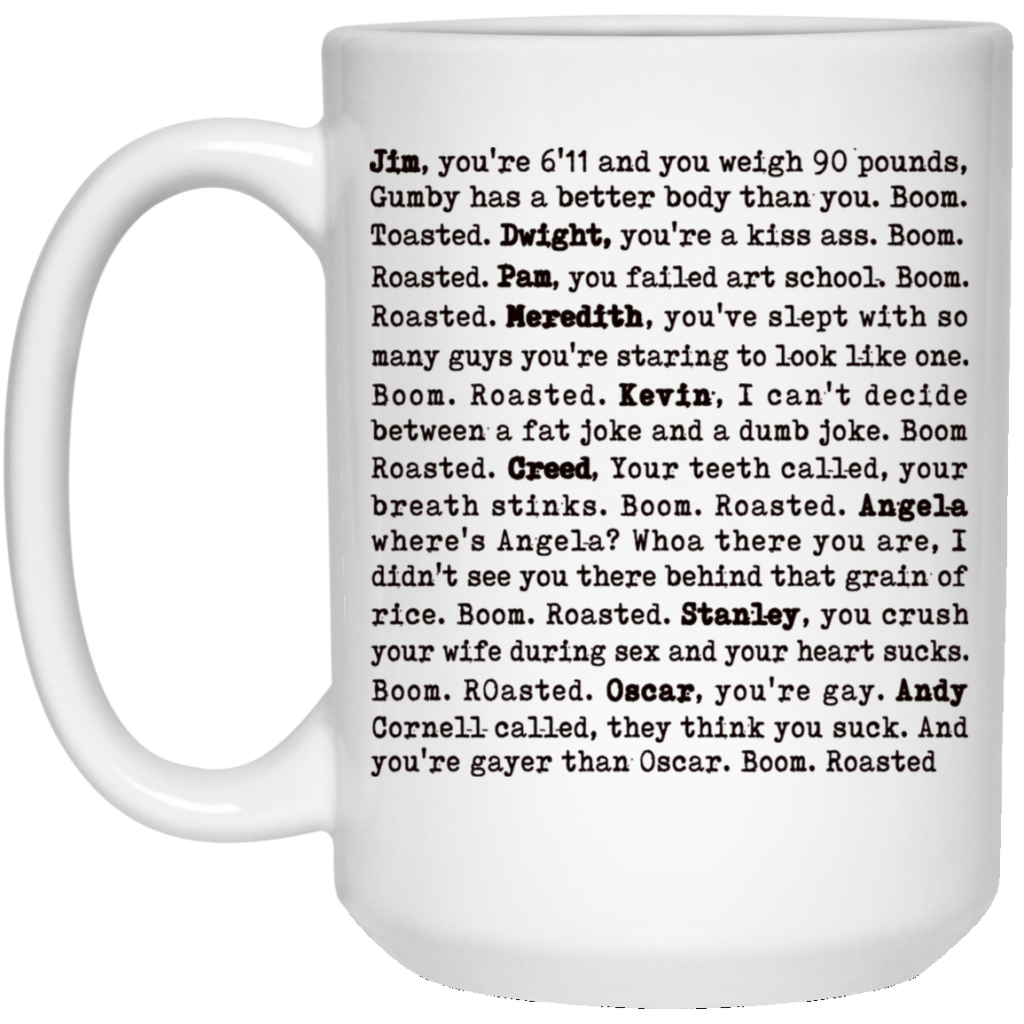 The Office Boom Roasted Boom Roasted Legendary Michael's Roasting Mug