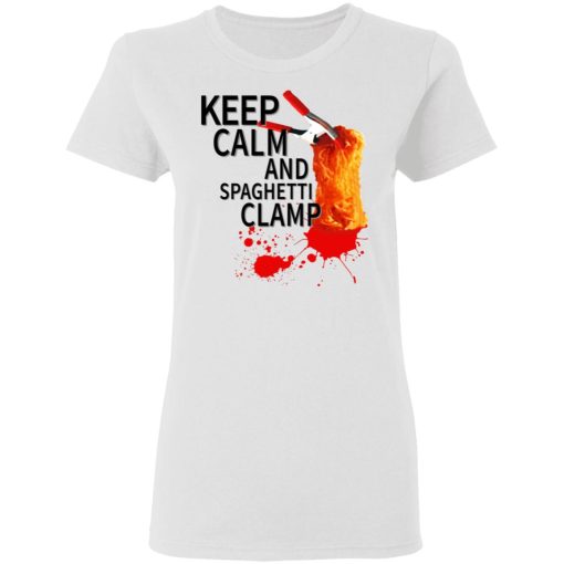 Keep Calm And Spaghetti Clamp T-Shirts, Hoodies, Long Sleeve 9