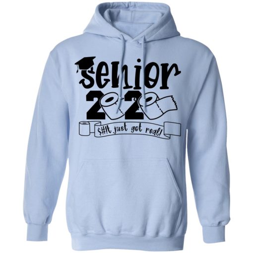 Class Of 2020 The Year Shit Got Real Graduation T-Shirts, Hoodies, Long Sleeve 23