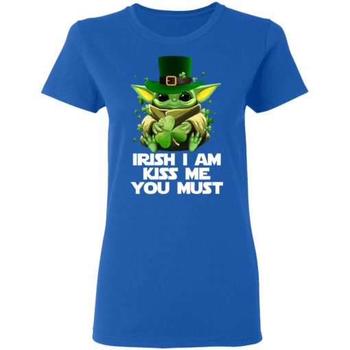 Irish I Am Kiss Me You Must Baby Yoda T-Shirts, Hoodies, Long Sleeve 15