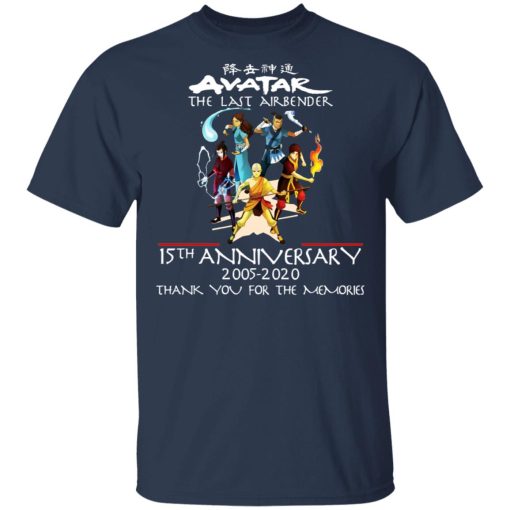 The Last Airbender Avatar 15th Anniversary 2005 2020 T-Shirts, Hoodies, Long Sleeve 5