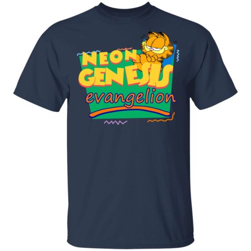 Neon Genesis Evangelion Meets Garfield And Friends Shirt, Hoodie, Sweatshirt 5