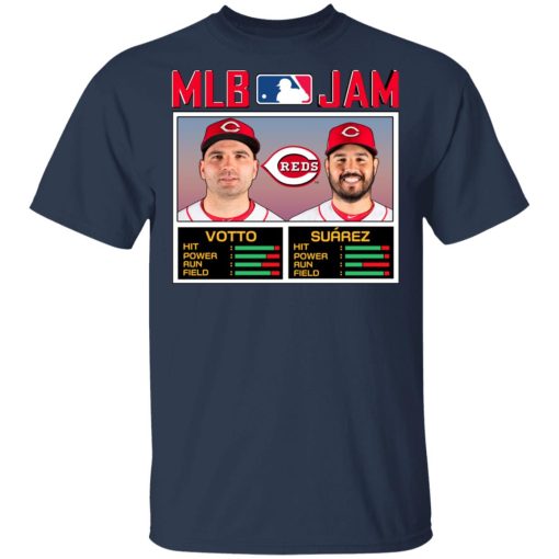 MLB Jam Reds Votto And Suarez Shirt, Hoodie, Sweatshirt 3