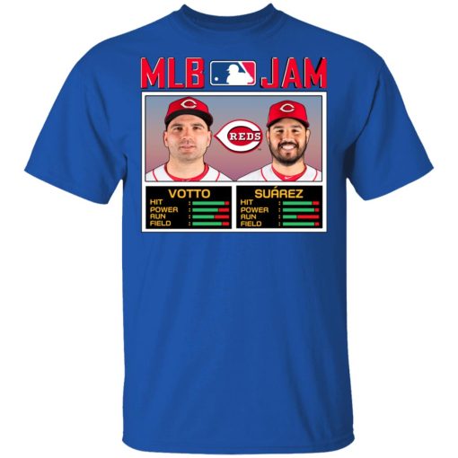 MLB Jam Reds Votto And Suarez Shirt, Hoodie, Sweatshirt 7