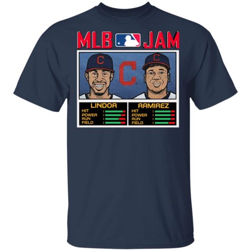 MLB Jam Indians Lindor And Ramirez Shirt, Hoodie, Sweatshirt 5