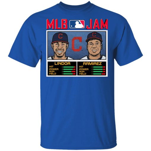MLB Jam Indians Lindor And Ramirez Shirt, Hoodie, Sweatshirt 7