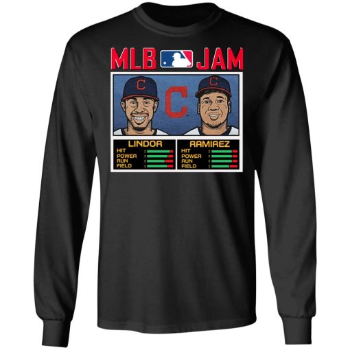 MLB Jam Indians Lindor And Ramirez Shirt, Hoodie, Sweatshirt 17