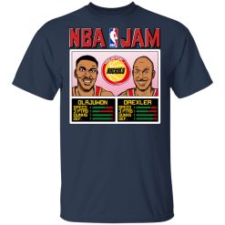 NBA Jam Rockets Olajuwon And Drexler T-Shirts, Hoodies, Long Sleeve 27