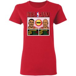 NBA Jam Rockets Olajuwon And Drexler T-Shirts, Hoodies, Long Sleeve 37