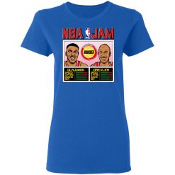 NBA Jam Rockets Olajuwon And Drexler T-Shirts, Hoodies, Long Sleeve 40