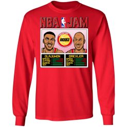 NBA Jam Rockets Olajuwon And Drexler T-Shirts, Hoodies, Long Sleeve 41