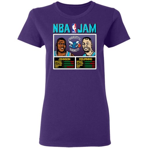 NBA Jam Hornets Johnson And Mourning T-Shirts, Hoodies, Long Sleeve 13