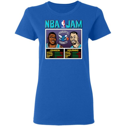 NBA Jam Hornets Johnson And Mourning T-Shirts, Hoodies, Long Sleeve 15
