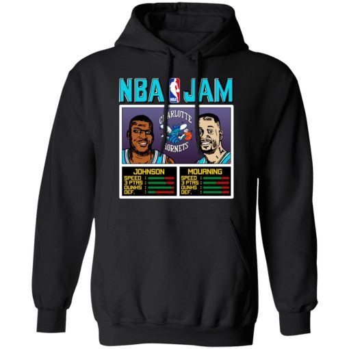 NBA Jam Hornets Johnson And Mourning T-Shirts, Hoodies, Long Sleeve 19