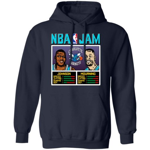 NBA Jam Hornets Johnson And Mourning T-Shirts, Hoodies, Long Sleeve 21