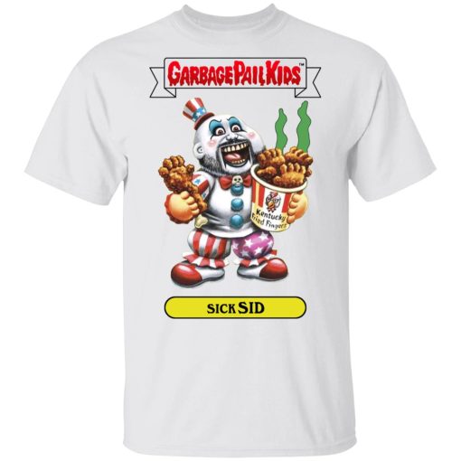 Garbage Pail Kids Sick Sid Captain Spaulding Version T-Shirts, Hoodies, Long Sleeve 3