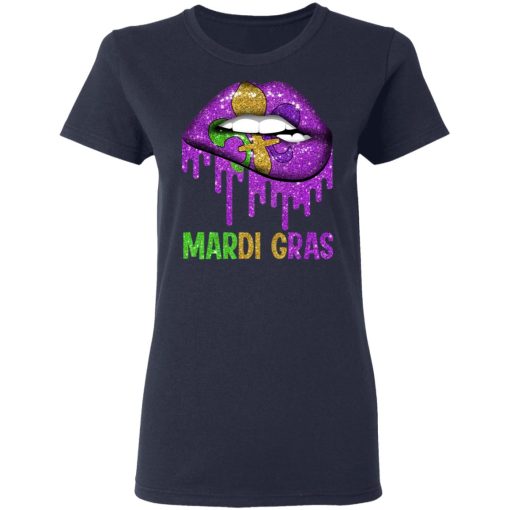 Mardi Gras Lip Biting T-Shirts, Hoodies, Long Sleeve 14