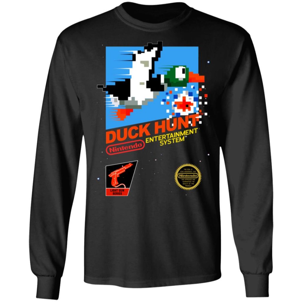 Nintendo Duck Hunt Entertainment System T-Shirts, Hoodies, Long Sleeve