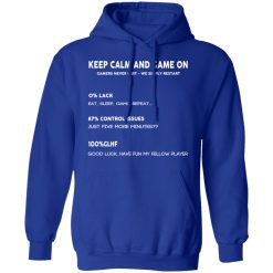 Keep Calm And Game On Gamers Never Quit We Simply Restant T-Shirts, Hoodies, Long Sleeve 49