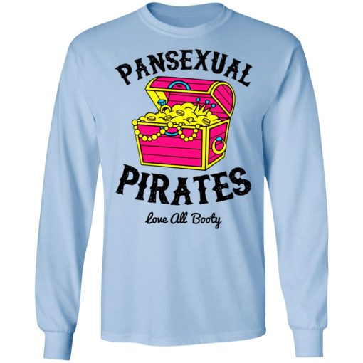Pansexual Pirates Love All Booty T-Shirts, Hoodies, Long Sleeve 17