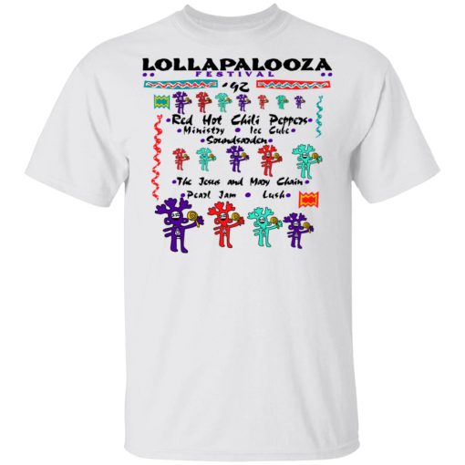 Lollapalooza Festival 1992 T-Shirts, Hoodies, Long Sleeve 3